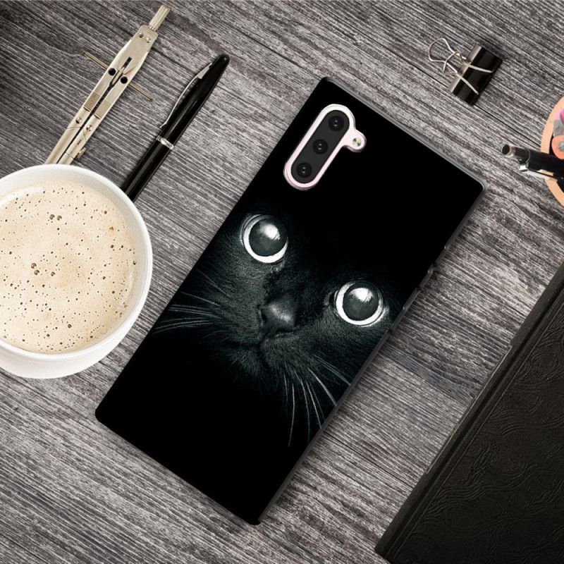 Hülle Samsung Galaxy Note 10 Handyhülle Katzenaugen