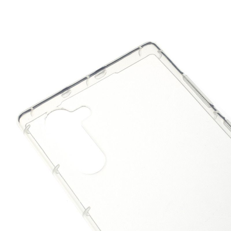 Hülle Samsung Galaxy Note 10 Handyhülle Transparentes Flexibles Silikon
