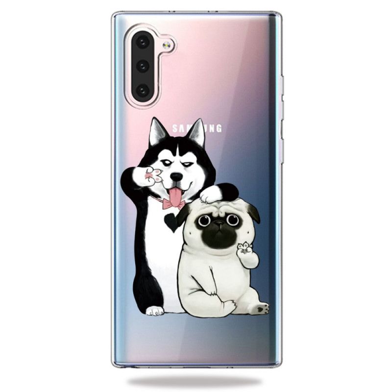 Hülle Samsung Galaxy Note 10 Lustige Hunde