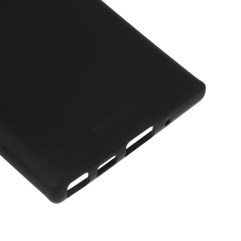 Hülle Samsung Galaxy Note 10 Schwarz Mattes Quecksilber