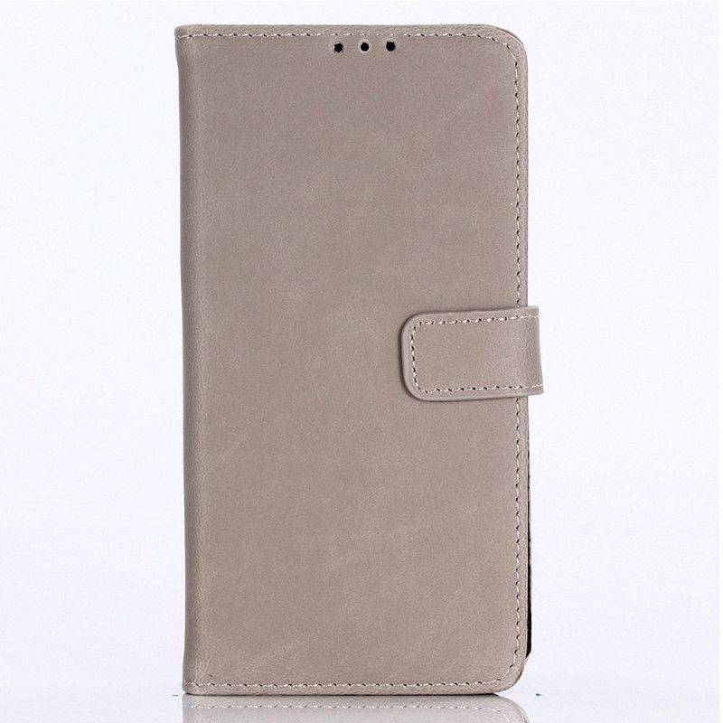 Lederhüllen Samsung Galaxy Note 10 Schwarz Handyhülle Vintage Leder Design