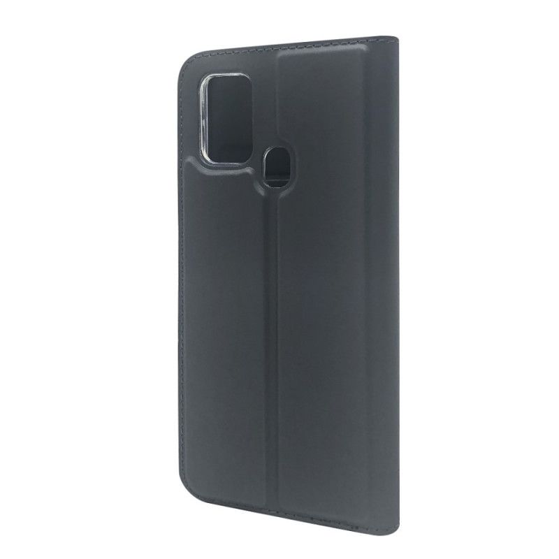 Flip Case Samsung Galaxy M31 Schwarz Magnetverschluss