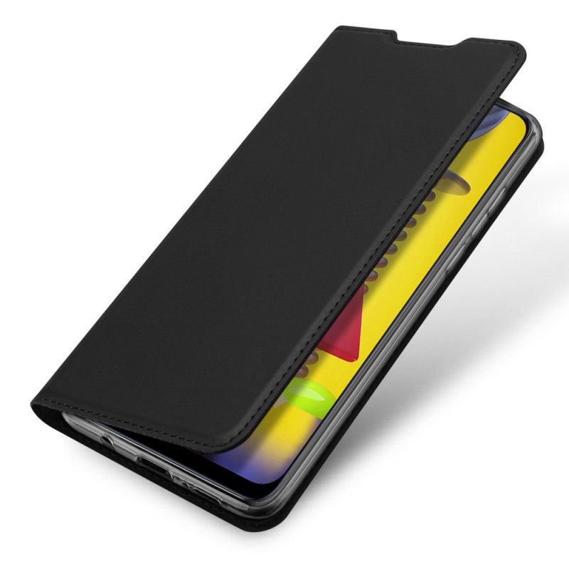 Flip Case Samsung Galaxy M31 Schwarz Pro-Dux-Ducis-Haut