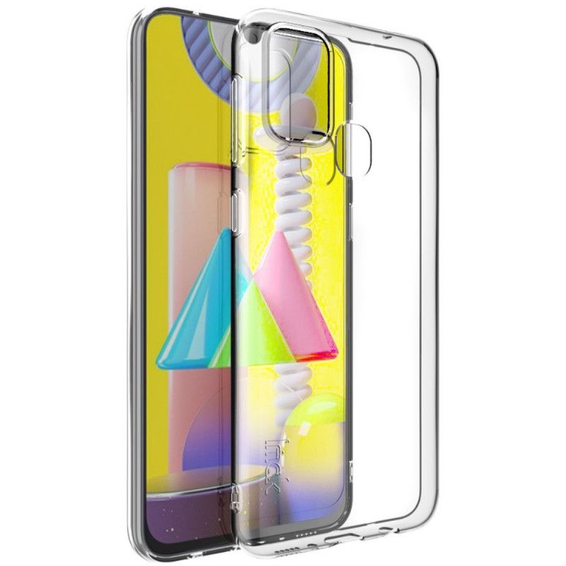 Hülle Für Samsung Galaxy M31 Transparentes Imak
