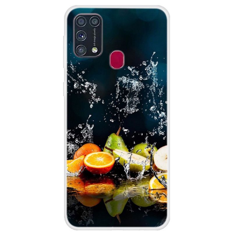 Hülle Für Samsung Galaxy M31 Zitrusspritzer