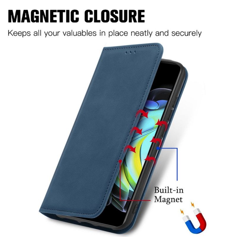 Flip Case Motorola Edge 20 Skin-touch-design