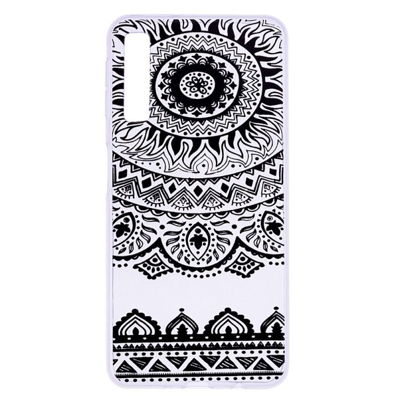 Hülle Samsung Galaxy A7 Handyhülle Grafikdesign-Mandala