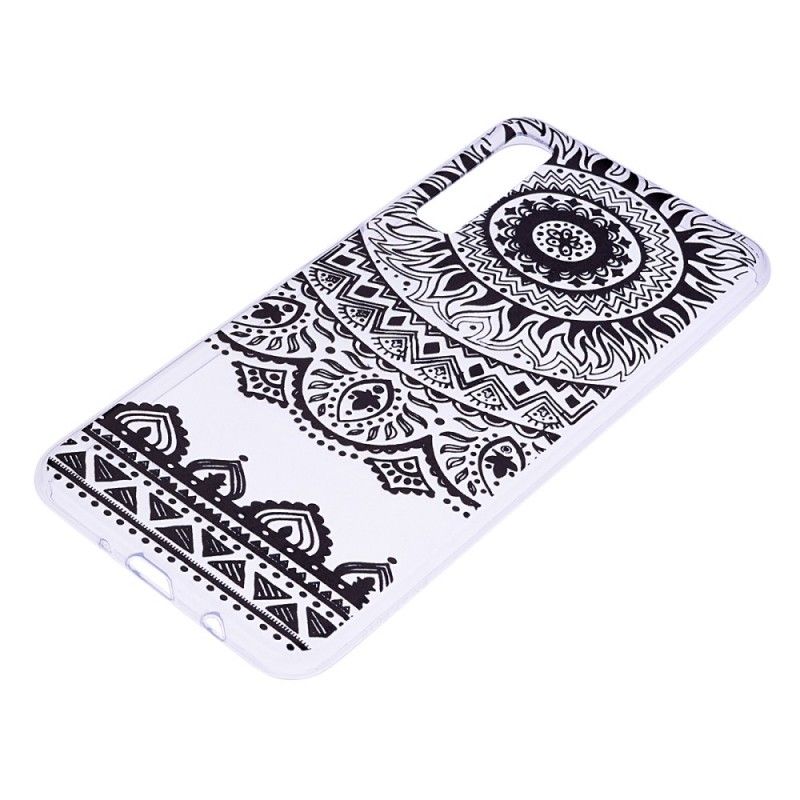 Hülle Samsung Galaxy A7 Handyhülle Grafikdesign-Mandala