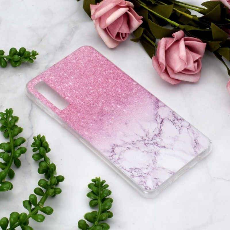 Hülle Samsung Galaxy A7 Handyhülle Marmor
