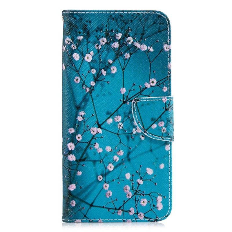 Lederhüllen Für Samsung Galaxy A7 Blühender Baum