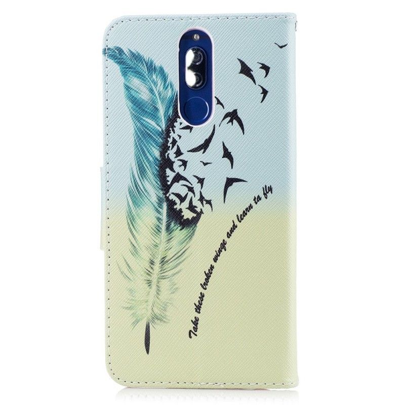 Lederhüllen Huawei Mate 10 Lite Fliegen Lernen