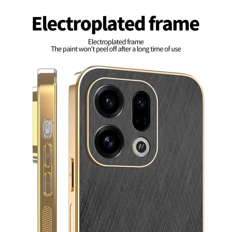 Hülle Oppo Find X9 5g Handyhülle Kadem Lederoptik