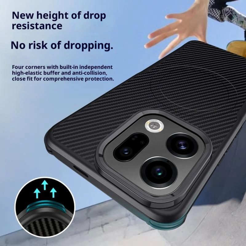 Hülle Oppo Find X9 5g Magsafe Verbesserter Schutz