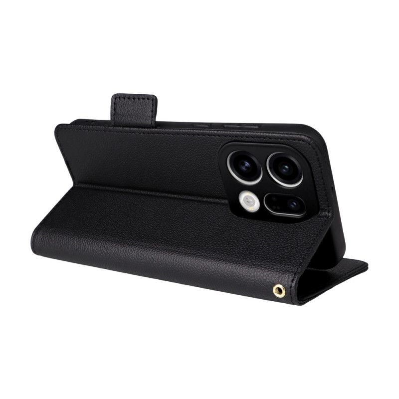 Lederhüllen Oppo Find X9 5g Handyhülle Kunstleder Mit Riemen