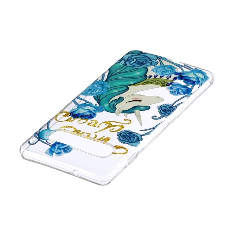 Hülle Samsung Galaxy S10 Handyhülle Prinzessin Einhorn