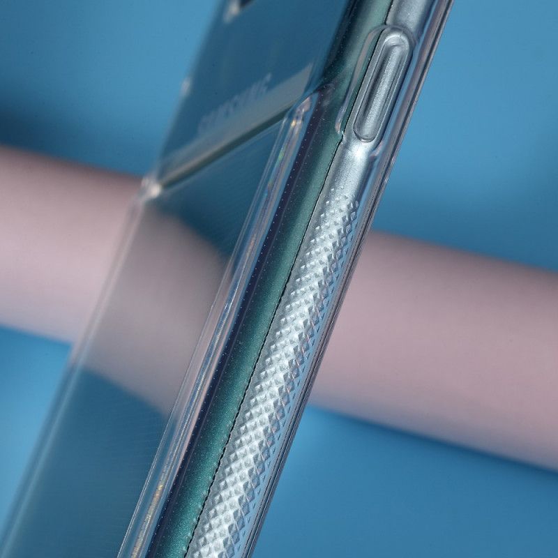 Hülle Samsung Galaxy S10 Handyhülle Transparenter Kartenhalter
