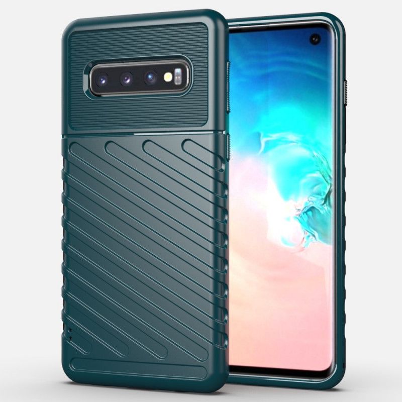 Hülle Samsung Galaxy S10 Schwarz Donnerserie