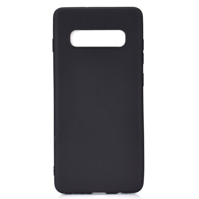 Hülle Samsung Galaxy S10 Schwarz Handyhülle Silikon