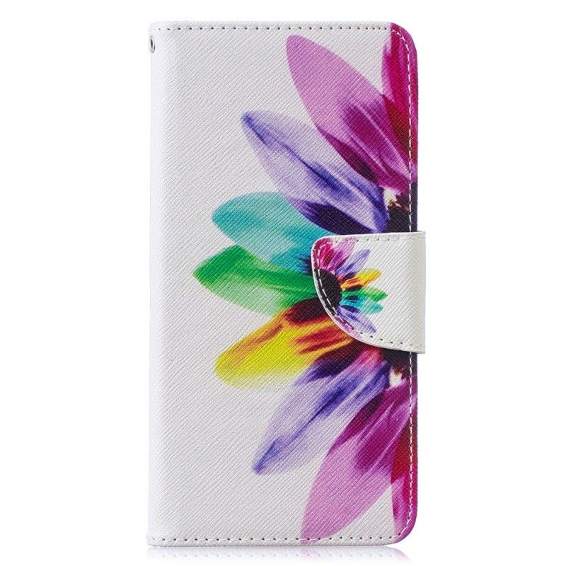 Lederhüllen Für Samsung Galaxy S10 Aquarellblume