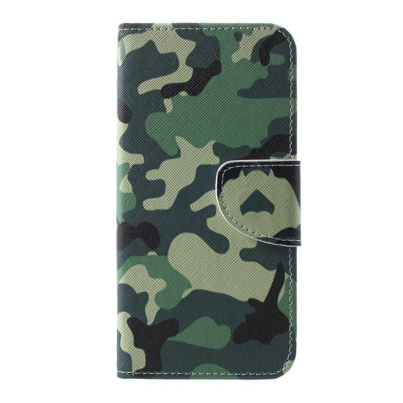 Lederhüllen Samsung Galaxy S10 Militärische Tarnung