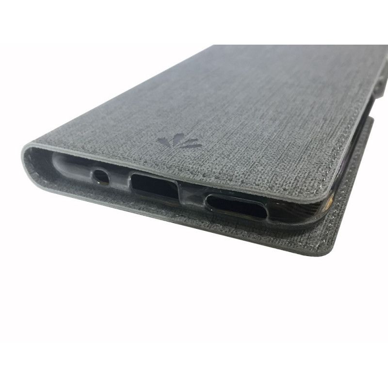 Flip Case Honor 20 Pro Schwarz Handyhülle Texturiertes Vili Dmx