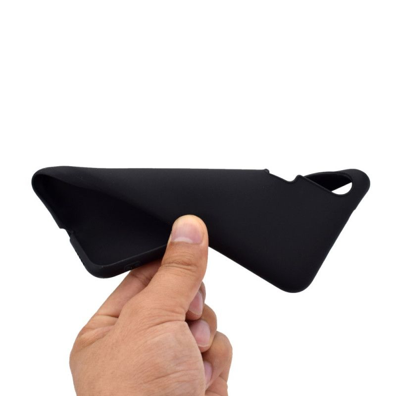 Hülle Honor 20 Pro Schwarz Flexible Matte