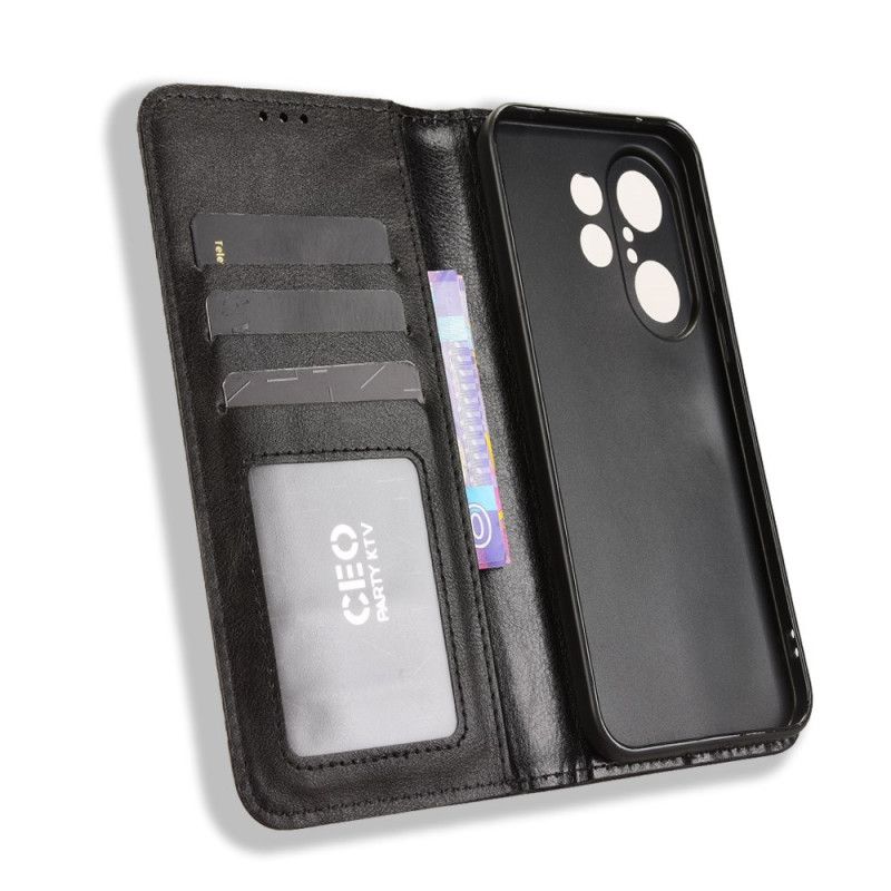 Flip Case Für Vivo X200 Fe Vintage-bordüre