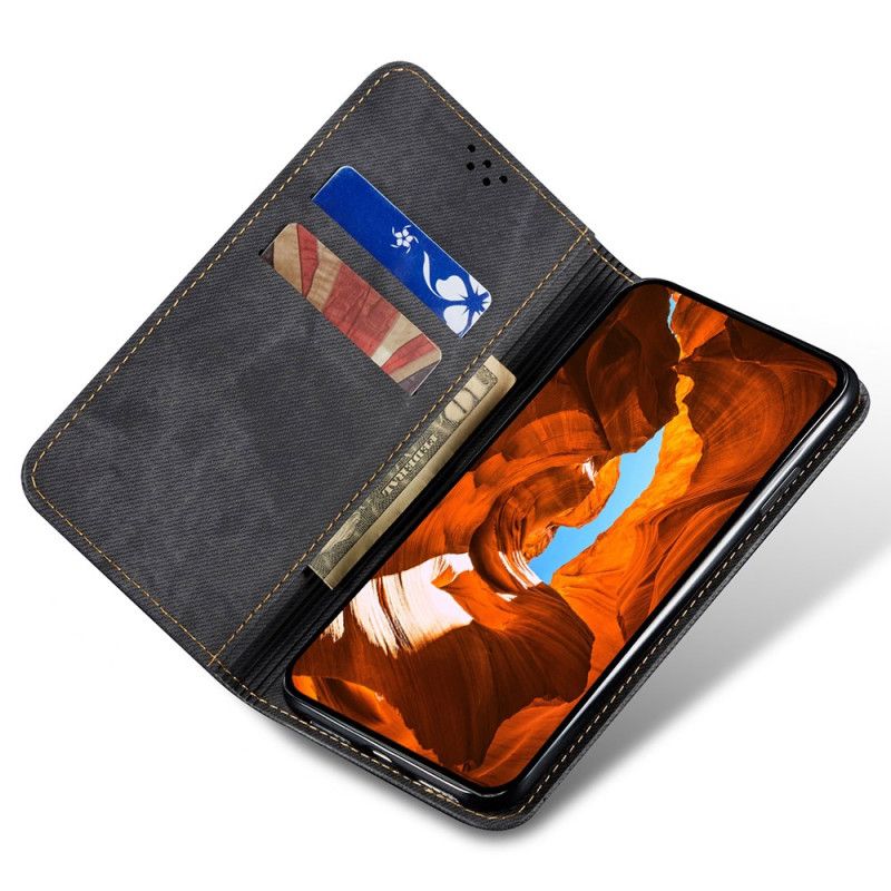 Flip Case Vivo X200 Fe Denim-stoff