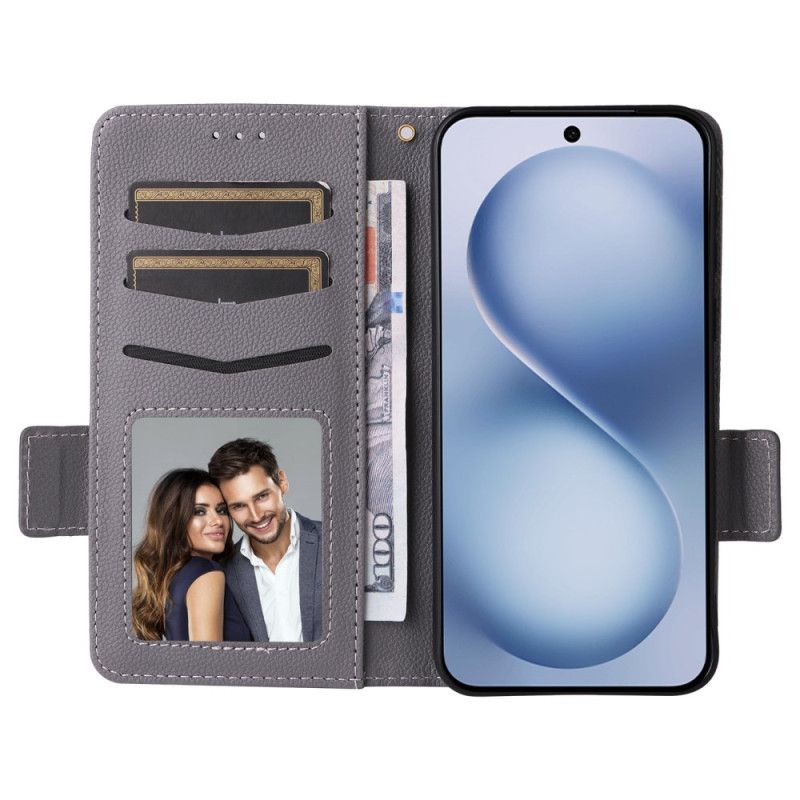 Lederhüllen Für Vivo X200 Fe Kunstleder Mit Trageriemen