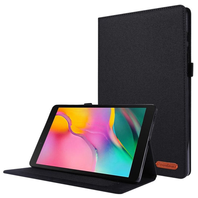 Case Samsung Galaxy Tab A7 Schwarz Handyhülle Stoff