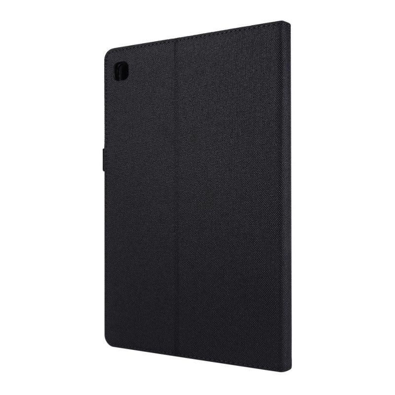 Case Samsung Galaxy Tab A7 Schwarz Handyhülle Stoff