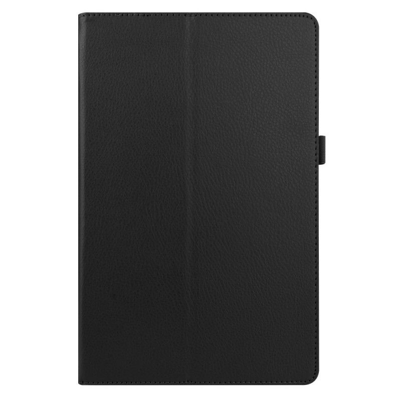 Case Samsung Galaxy Tab A7 Schwarz Litschi-Kunstleder