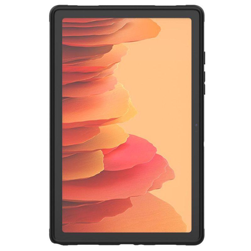 Hülle Samsung Galaxy Tab A7 Weiß Superschutz Mit Tragegurt