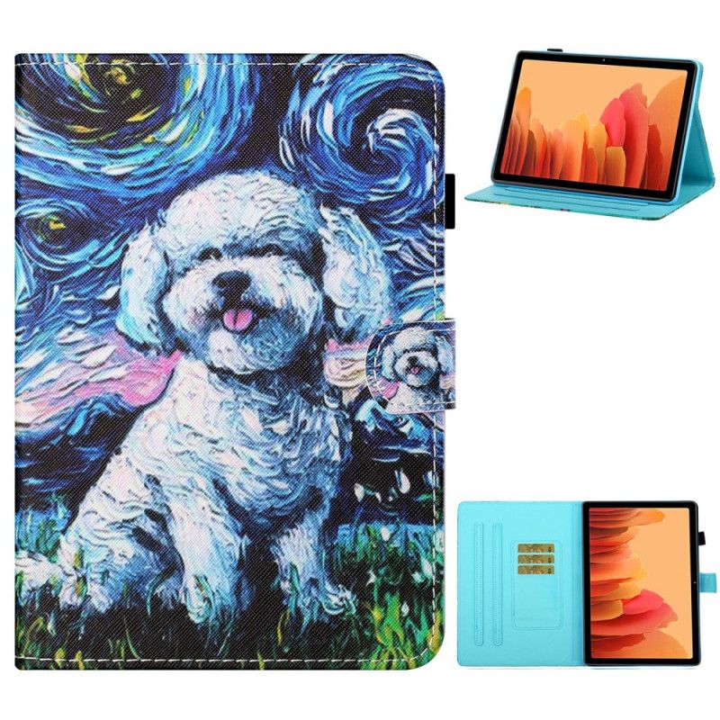 Lederhüllen Für Samsung Galaxy Tab A7 Hundekunst