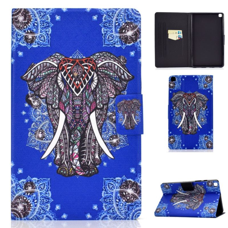 Lederhüllen Für Samsung Galaxy Tab A7 Indischer Elefant