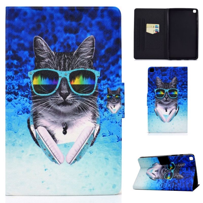 Lederhüllen Samsung Galaxy Tab A7 Dj Cat