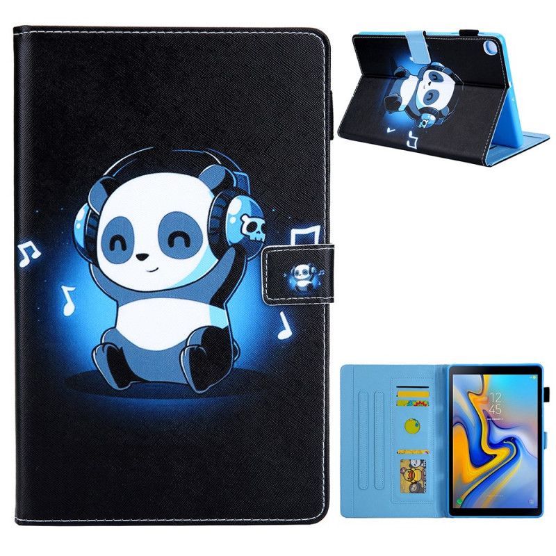 Lederhüllen Samsung Galaxy Tab A7 Handyhülle Funky Panda