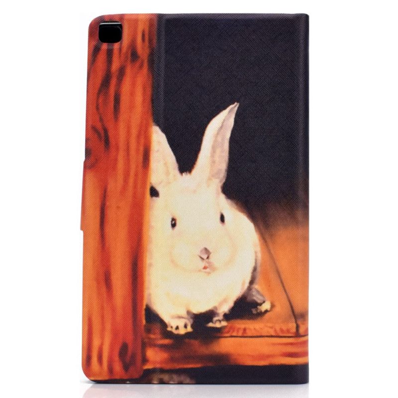 Lederhüllen Samsung Galaxy Tab A7 Handyhülle Kaninchen