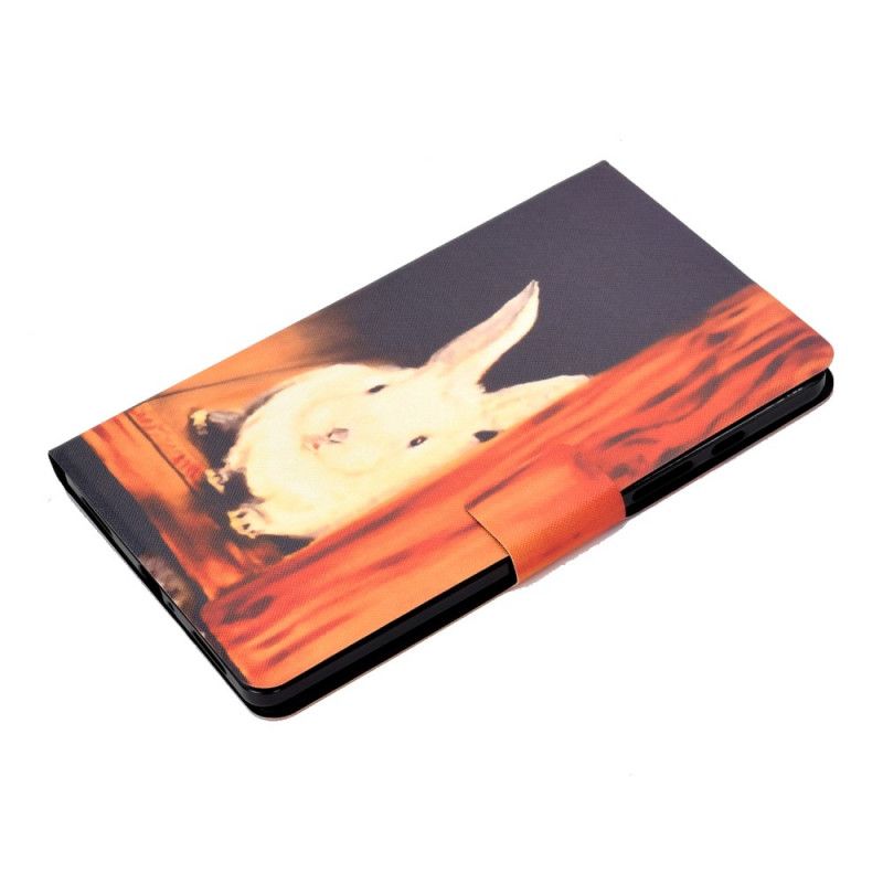 Lederhüllen Samsung Galaxy Tab A7 Handyhülle Kaninchen
