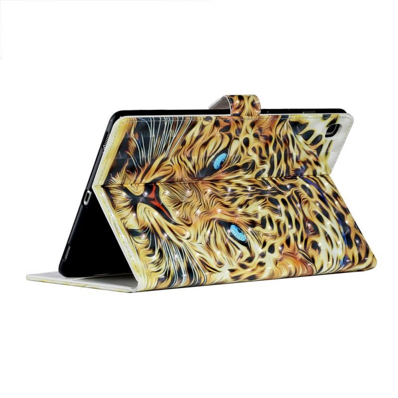 Lederhüllen Samsung Galaxy Tab A7 Leopard