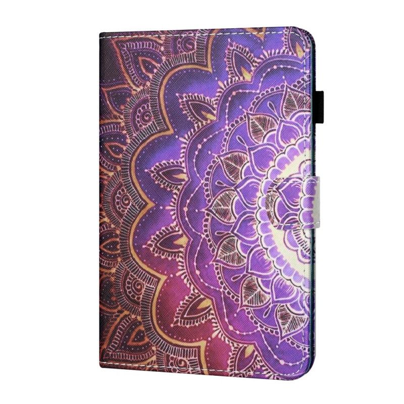 Lederhüllen Samsung Galaxy Tab A7 Mandala Kunst