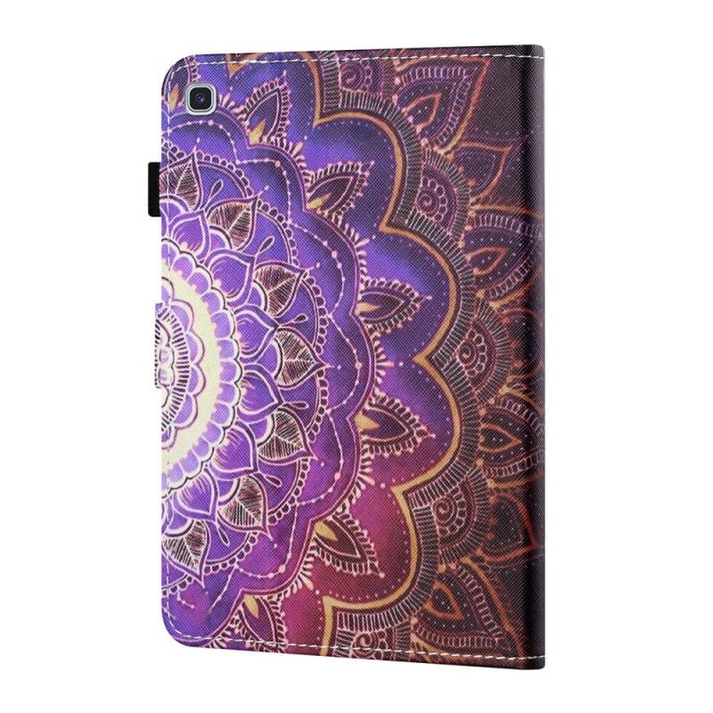 Lederhüllen Samsung Galaxy Tab A7 Mandala Kunst