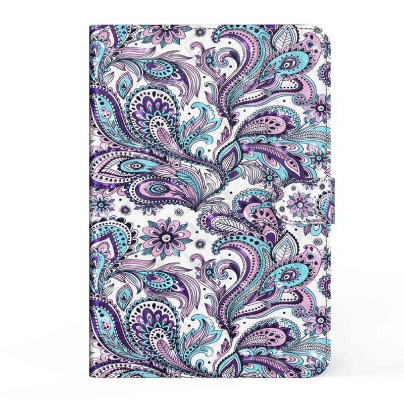 Lederhüllen Samsung Galaxy Tab A7 Paisley-Muster