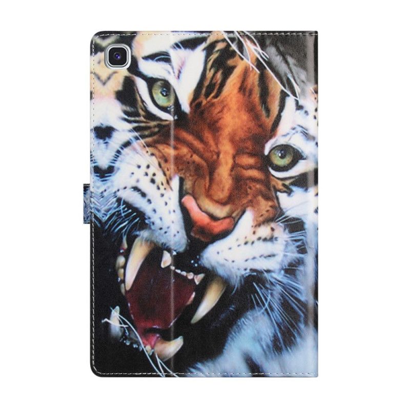 Lederhüllen Samsung Galaxy Tab A7 Prächtiger Tiger