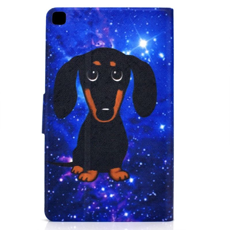 Lederhüllen Samsung Galaxy Tab A7 Süßer Hund