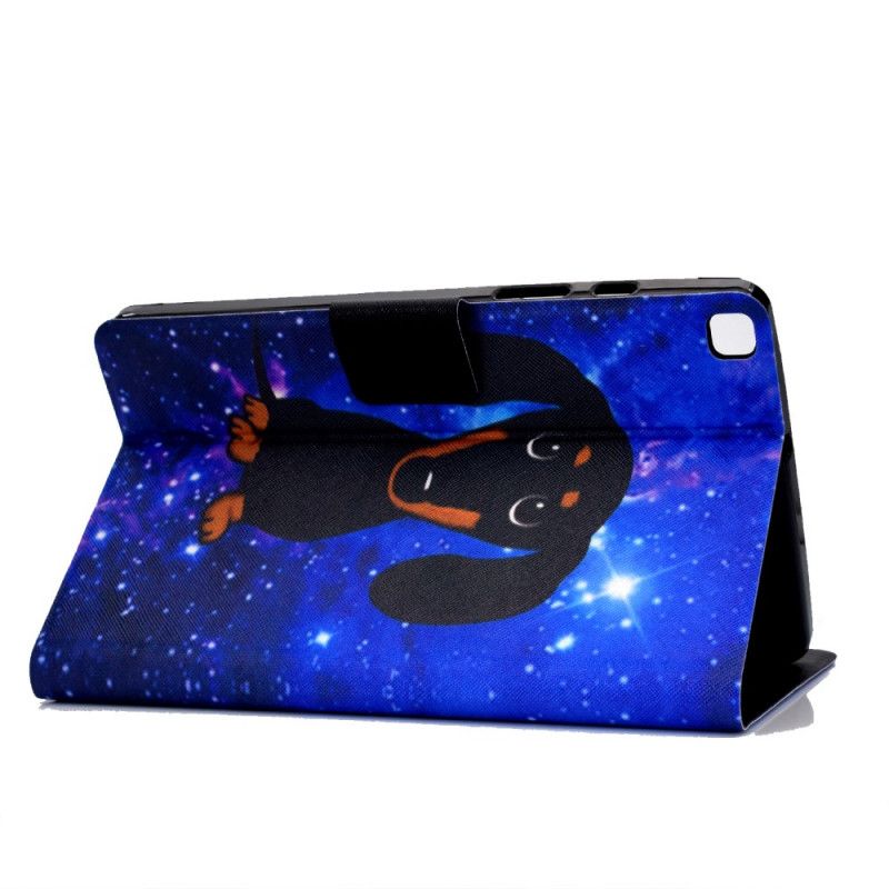 Lederhüllen Samsung Galaxy Tab A7 Süßer Hund