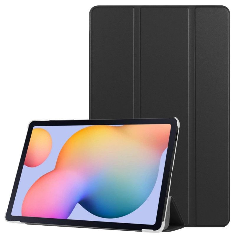 Smart Case Samsung Galaxy Tab A7 Schwarz Einfache Serie