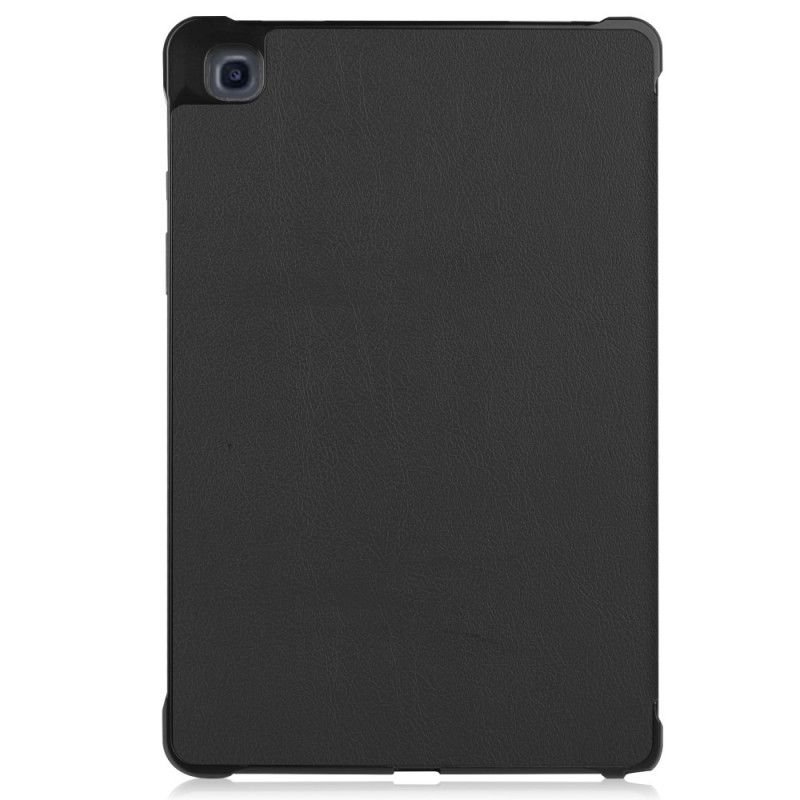 Smart Case Samsung Galaxy Tab A7 Schwarz Litschi Kunstleder