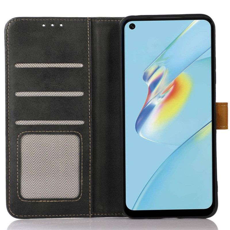 Flip Case Für Oppo Find X5 Gurtband