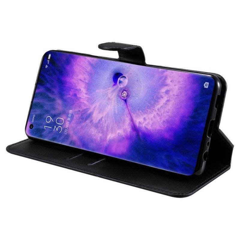 Lederhüllen Für Oppo Find X5 Leder-styling